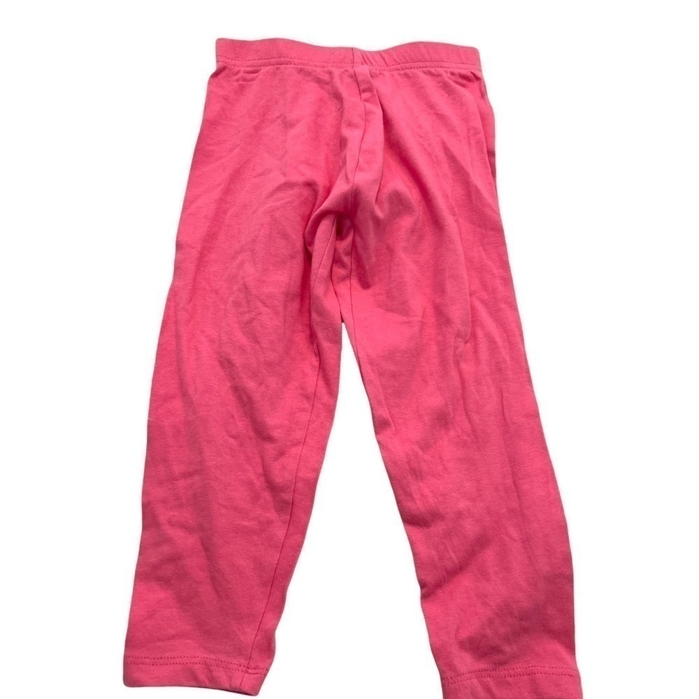 Real Love Girls Size 6/6x Leggings Pink Pull On Elastic Waist Stretch Cotton‎
